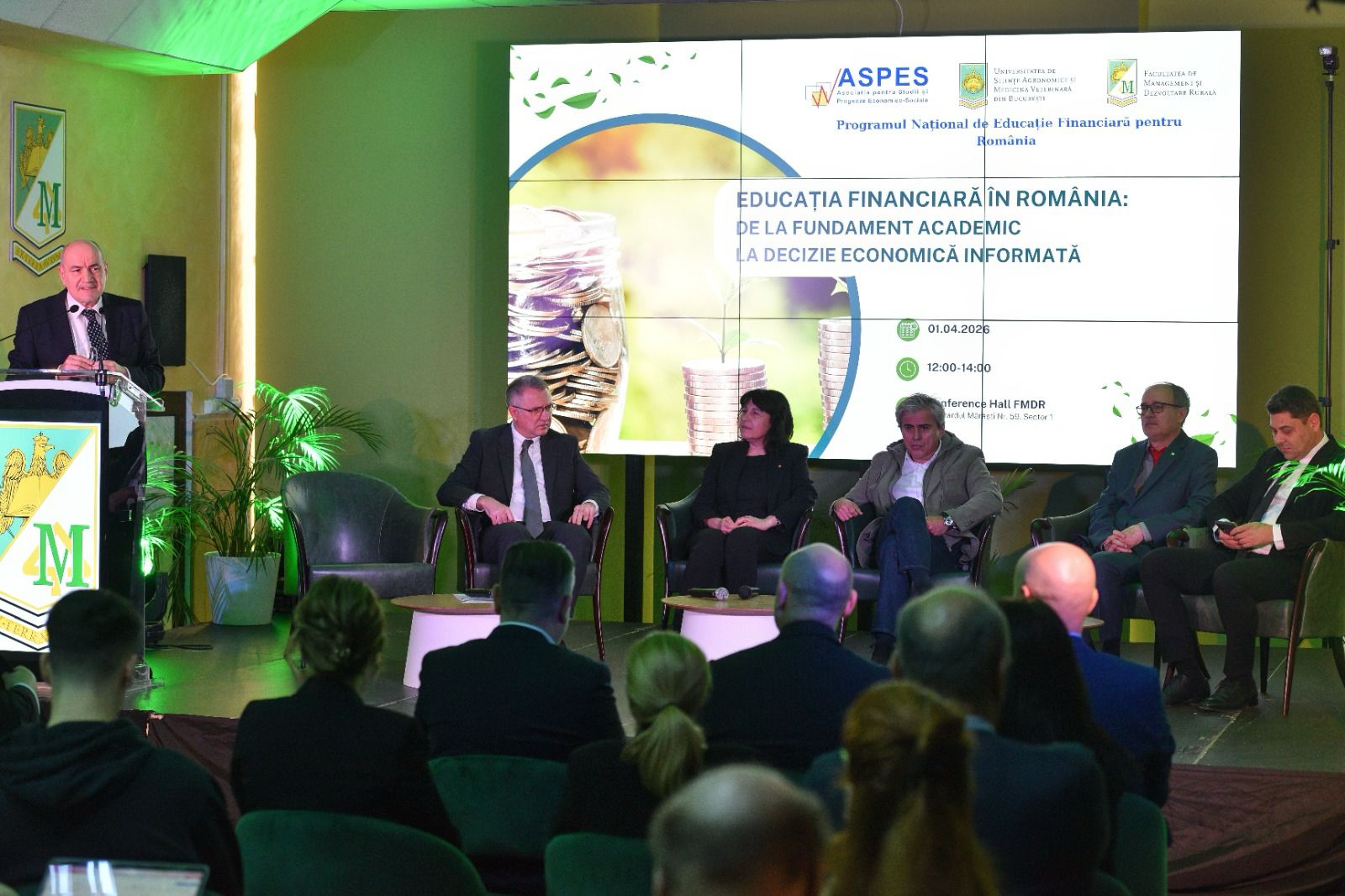 Educația financiară, un pas important pentru România Conferința „Educația financiară în România: de la fundament academic la decizie economică informată”, organizată recent la București, a adus în discuție un subiect de importanță crucială pentru viitorul economic al țării