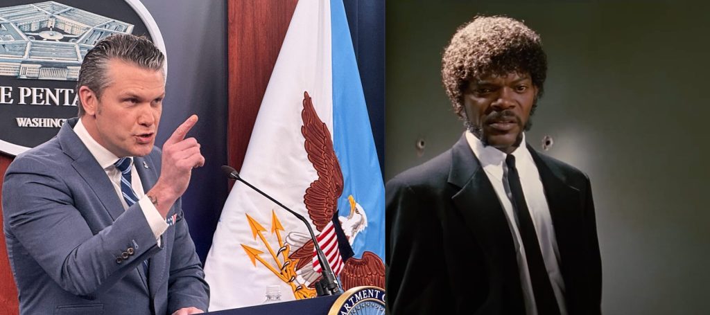 Pete Hegseth, gafă la Pentagon: A citat verset fals din „Pulp Fiction”