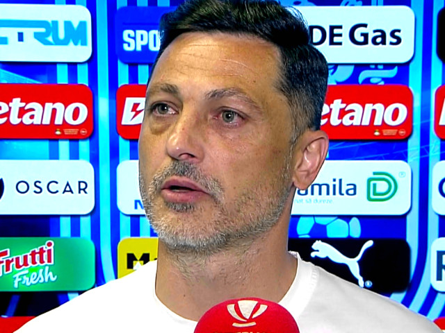 Video | Rădoi, după ce l-a băgat titular pe Chiricheș la Farul