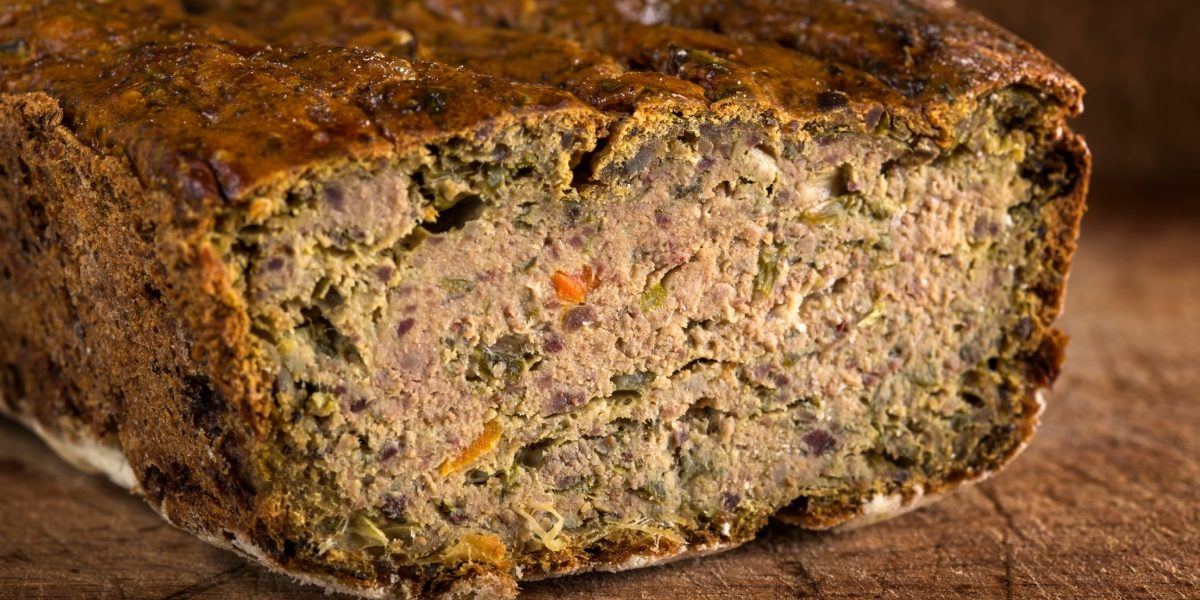 Deliciosul drob de ciuperci, spanac și leurdă, varianta de post