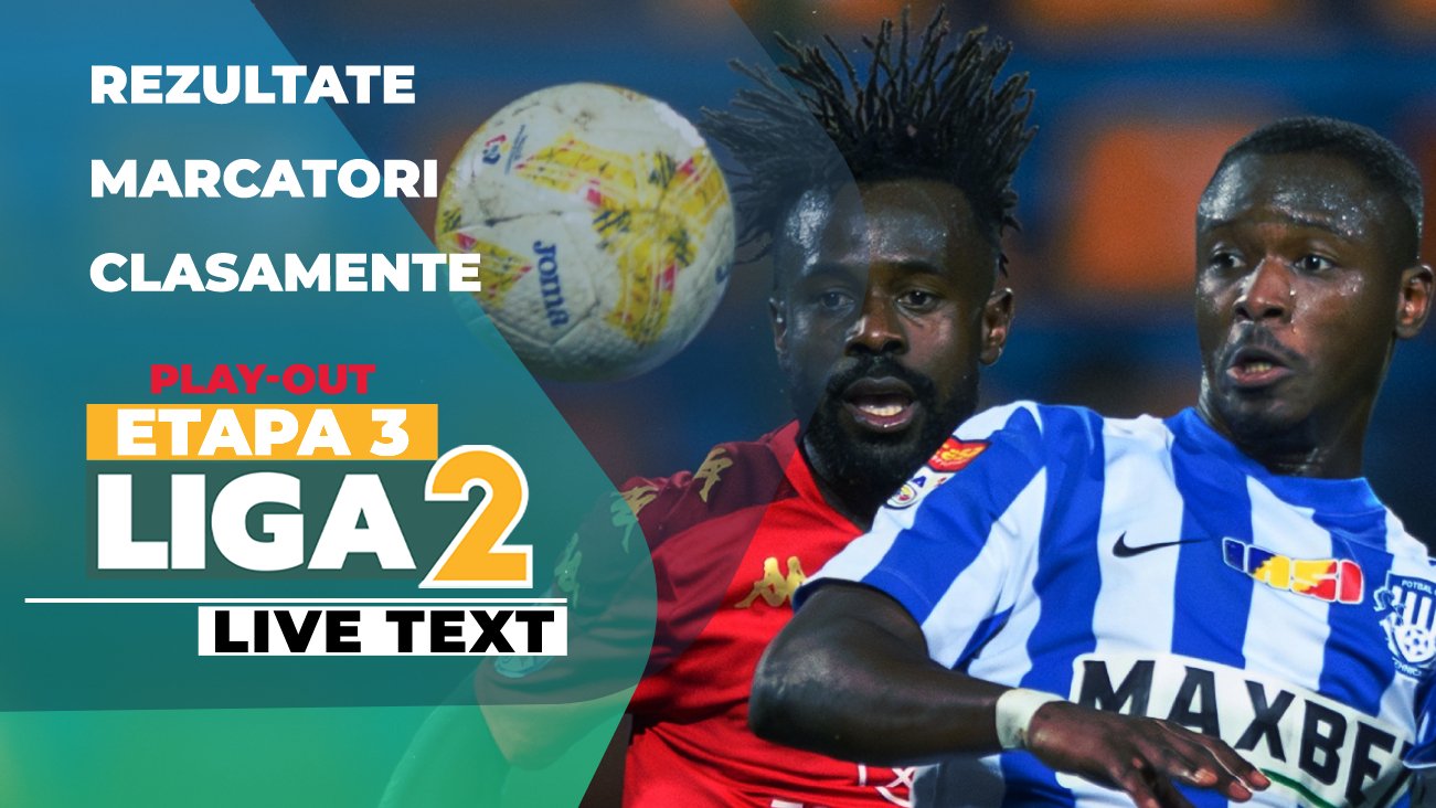 Meciuri și rezultate etapa 3 play-out Liga 2, sezon 2025-2026