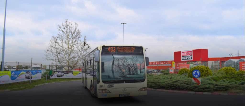 Autobuzele 429, 432 și 433 opresc în stația Șoseaua de Centură din București