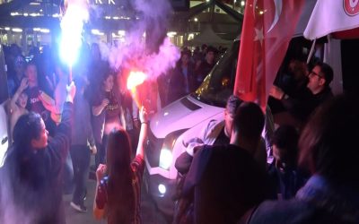 Tribuna Trabzonsporlilor: galibie istorică a Galatasaray sărbătorită cu horon și kolbast