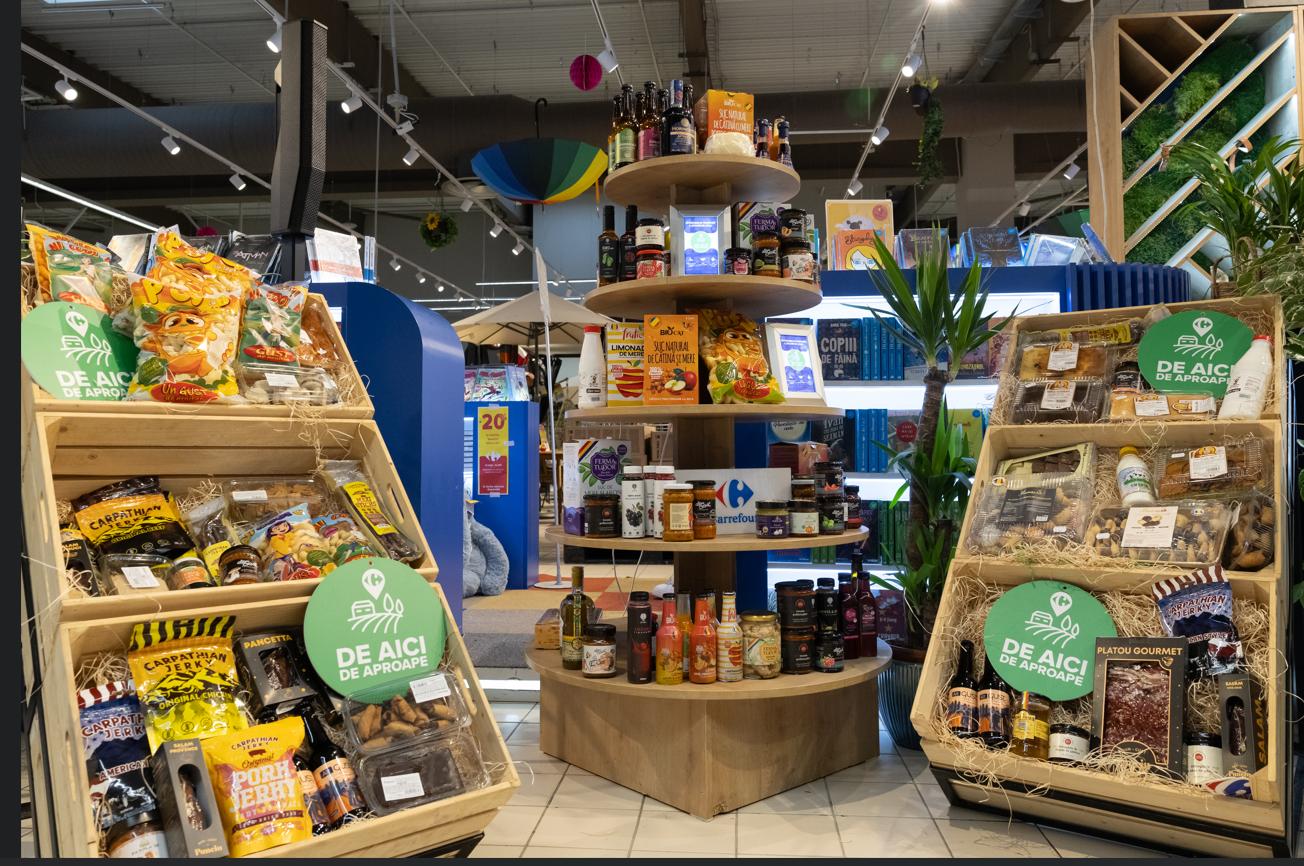 Carrefour extinde programul „De aici de aproape” pentru a sprijini micii producători locali Carrefour se extinde în căutarea de mici producători locali, cu scopul de a-și extinde programul „De aici de aproape”