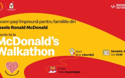 McDonald’s: Cursă caritabilă pentru familiile copiilor spitalizați