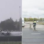 Bărbat, intruziune pe pistă: S-a urcat pe avion militar american la Shannon!