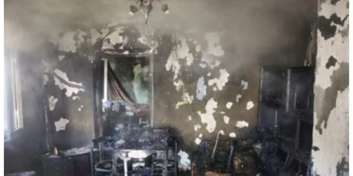 Femeie salvată de flăcări la Videle: Jandarm și polițist, eroi înainte de pompieri