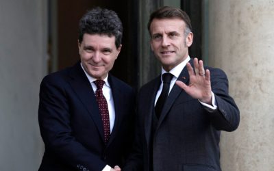 Nicușor Dan, la conferința Macron-Starmer privind Strâmtoarea Ormuz