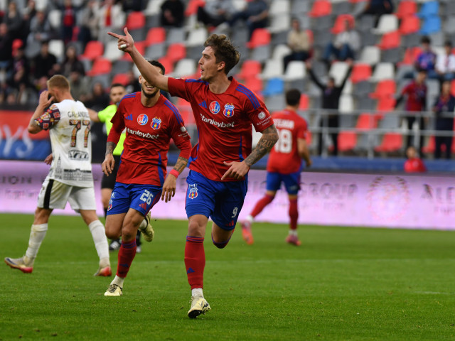 Steaua învinge FC Bihor: 3-1 și a doua victorie în play-off!