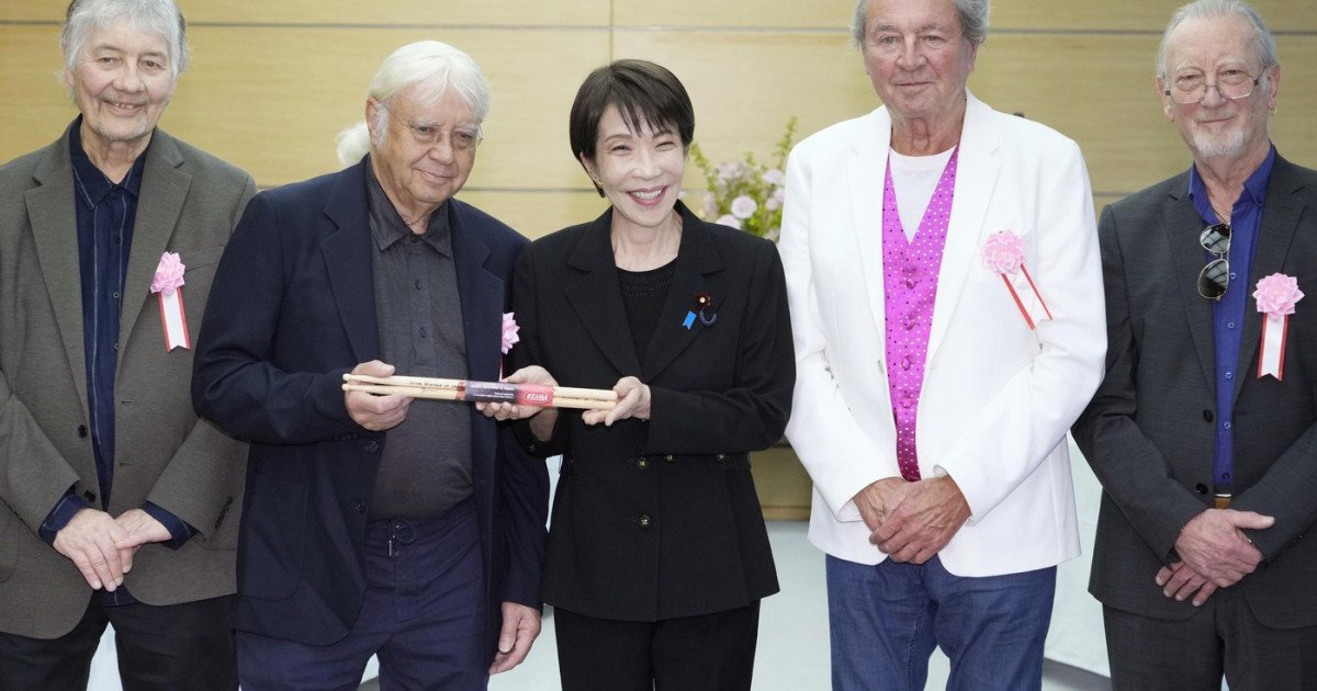 Deep Purple, vizită-surpriză la premierul japonez Sanae Takaichi: „Sunteți zeii mei”