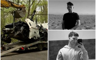 Primele imagini cu David și Mihai, tinerii de 20 de ani morți la Snagov