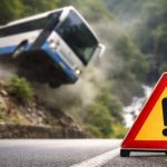 Accident groaznic în Canare: Un mort și 14 răniți după ce-un autocar a căzut