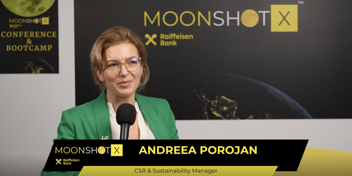 Raiffeisen, prin Andreea Porojan: Vrem companii românești puternice, cu potențial de creștere