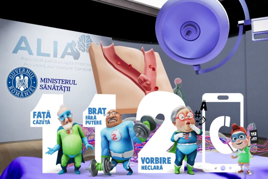 Minsan și ALIA, campanie de conștientizare AVC cu „Eroii FAST”