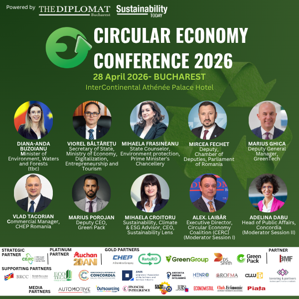 Economia circulară în 2026 devine prioritate strategică în Europa, anunță The Diplomat Bucharest