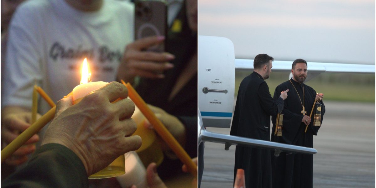 Lumina Sfântă a ajuns la București: Gândul transmite LIVE de la Otopeni