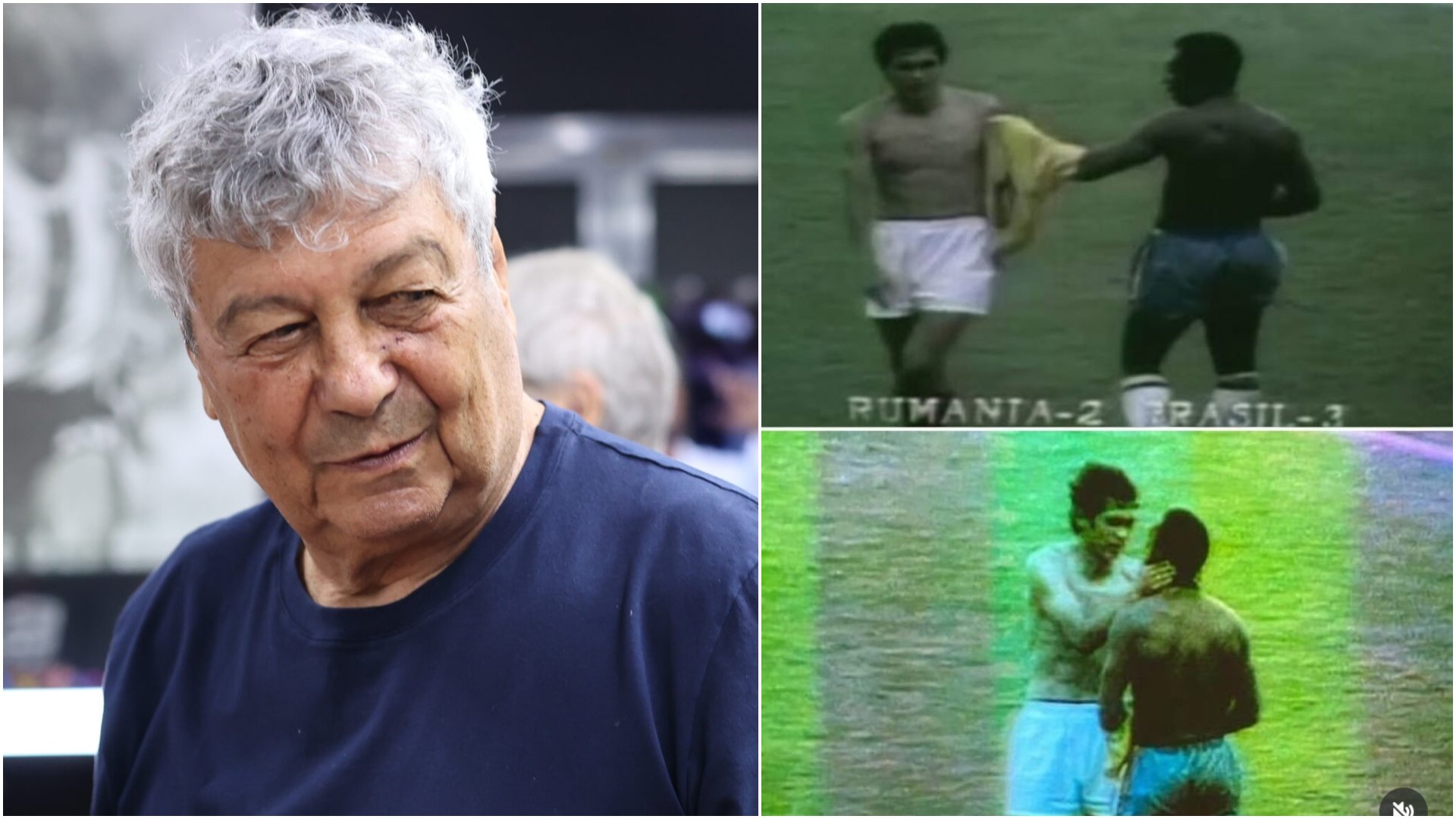 Lucescu, față în față cu Pele: Schimbul de tricouri și amintirile „Il Luce”