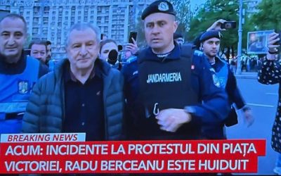 Berceanu, dat afară de la mitingul pro-Bolojan din Piața Victoriei