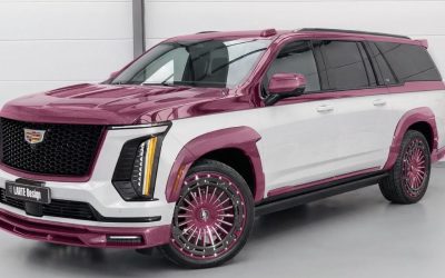 O mașină unică în lume: Un SUV cu motor de 6,2 litri face furori!