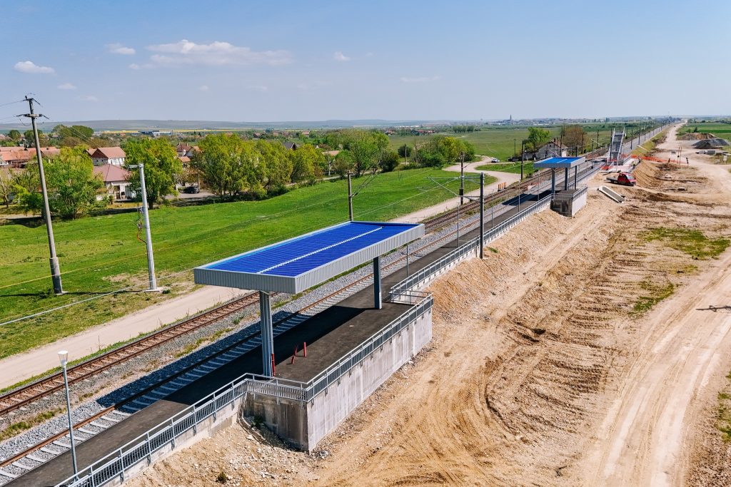 România: Un nou tronson de cale ferată modernizat a fost inaugurat