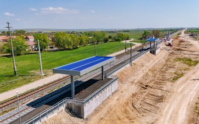 România: Un nou tronson de cale ferată modernizat a fost inaugurat