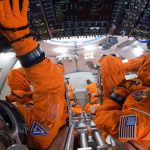 Reintrarea spectaculoasă a capsulei spațiale: imagini incredibile