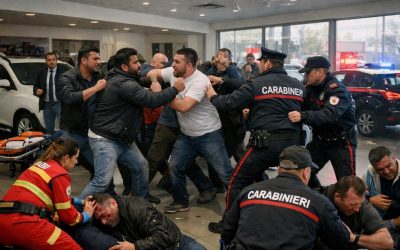 Bătălie între români, indieni și pakistanezi: Trei bărbați ajung la spital după negocieri