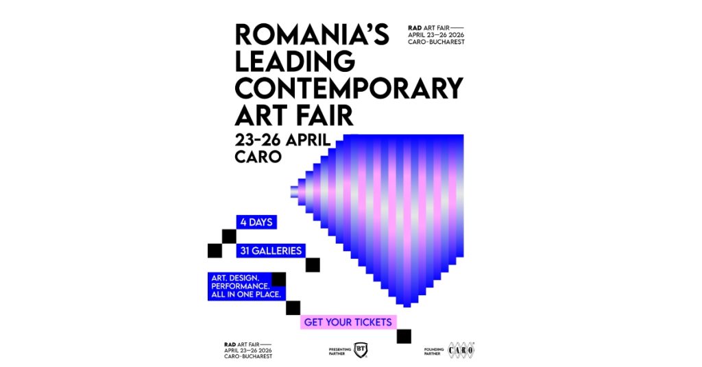 CARO și RAD ART FAIR, parteneriat pentru susținerea artei românești