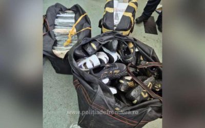 Giurgiu: Marfă falsă de un milion de lei, prinsă de polițiștii de frontieră