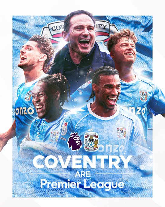 Coventry, revenire spectaculoasă în Premier League după un sfert de secol de așteptare