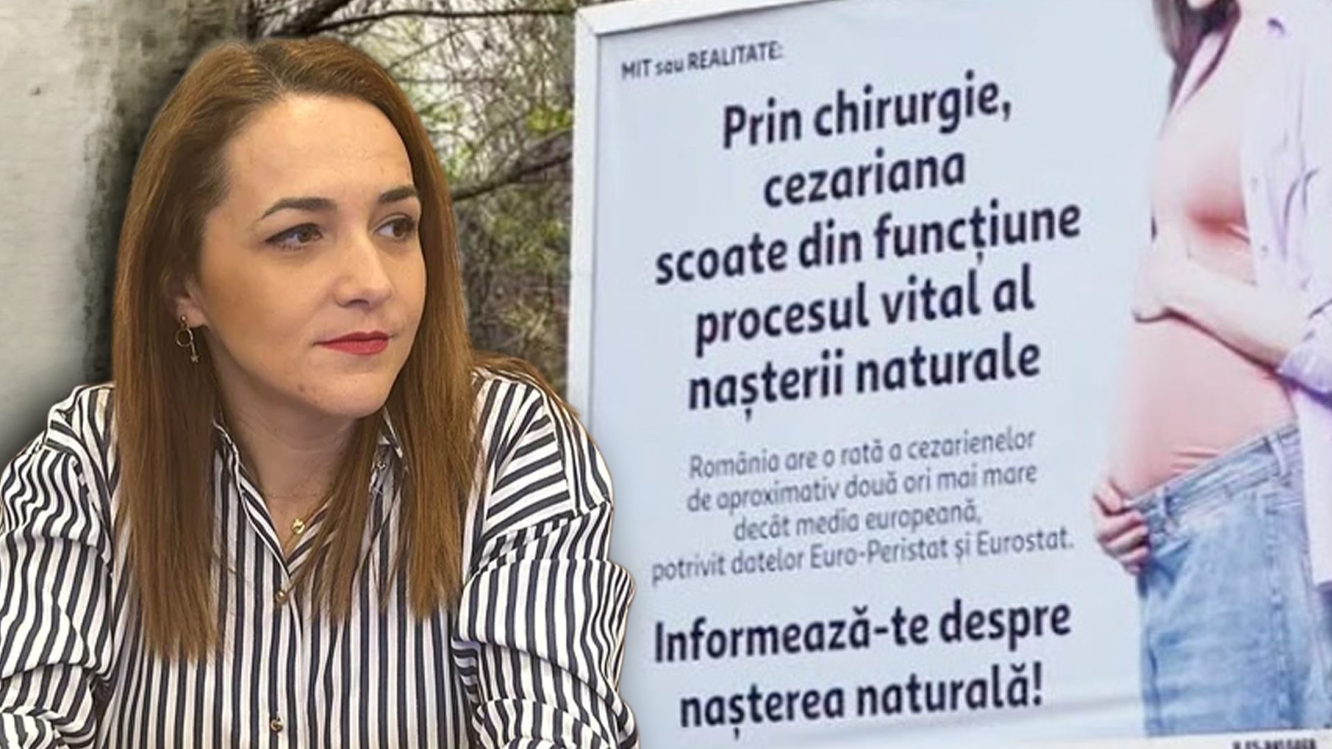 Senatoarea USR Cynthia Păun cere interzicerea naşterii naturale: Ce spune ca mamă