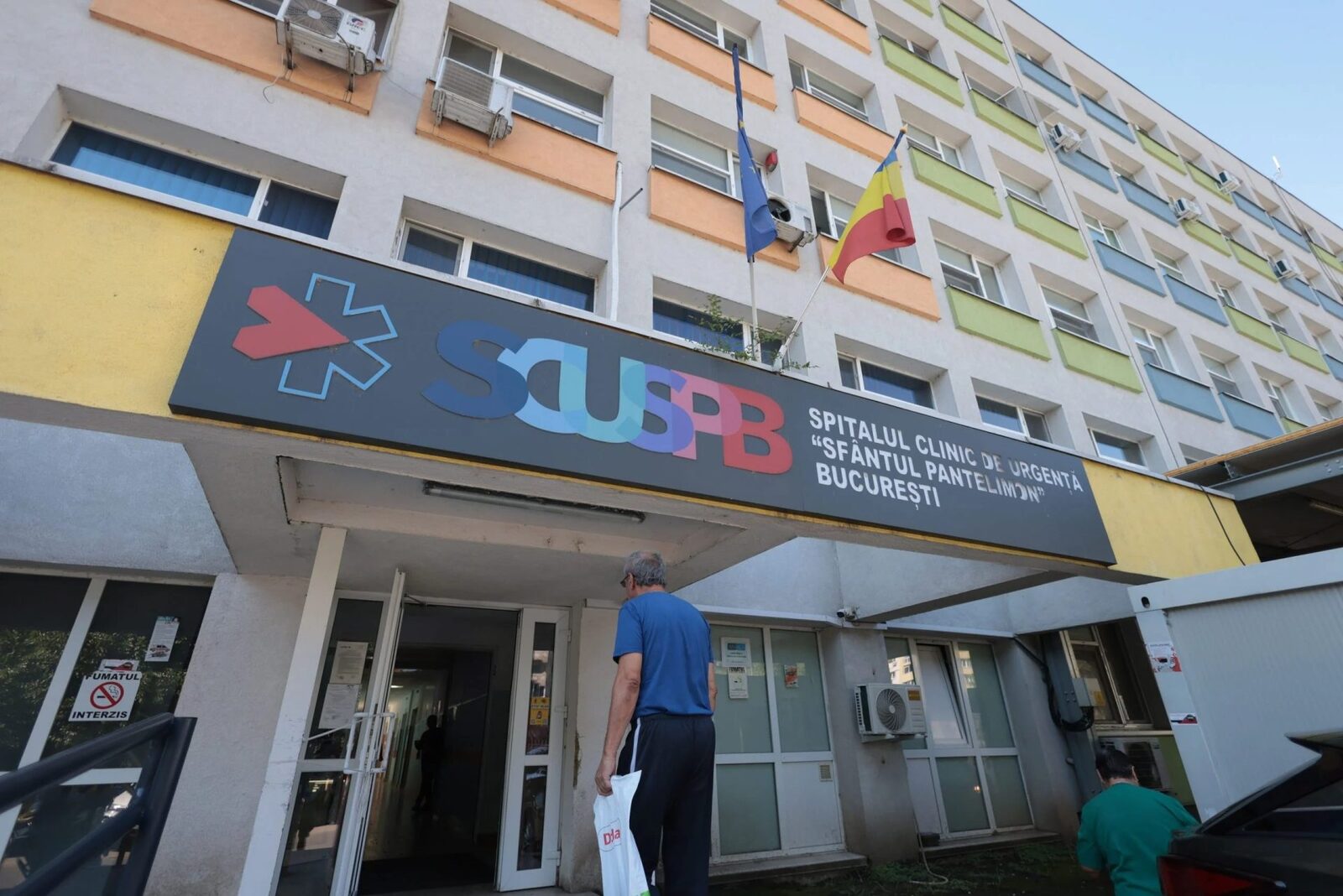 Panică la Spitalul Sfântul Pantelimon: pacient distruge țeava de oxigen, drama continuă în București
