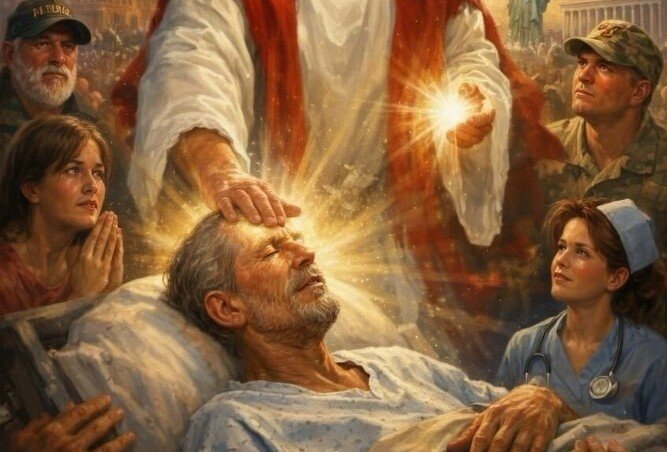 Donald Trump, vindecător ca Iisus, în imaginea IA – Reacții dure