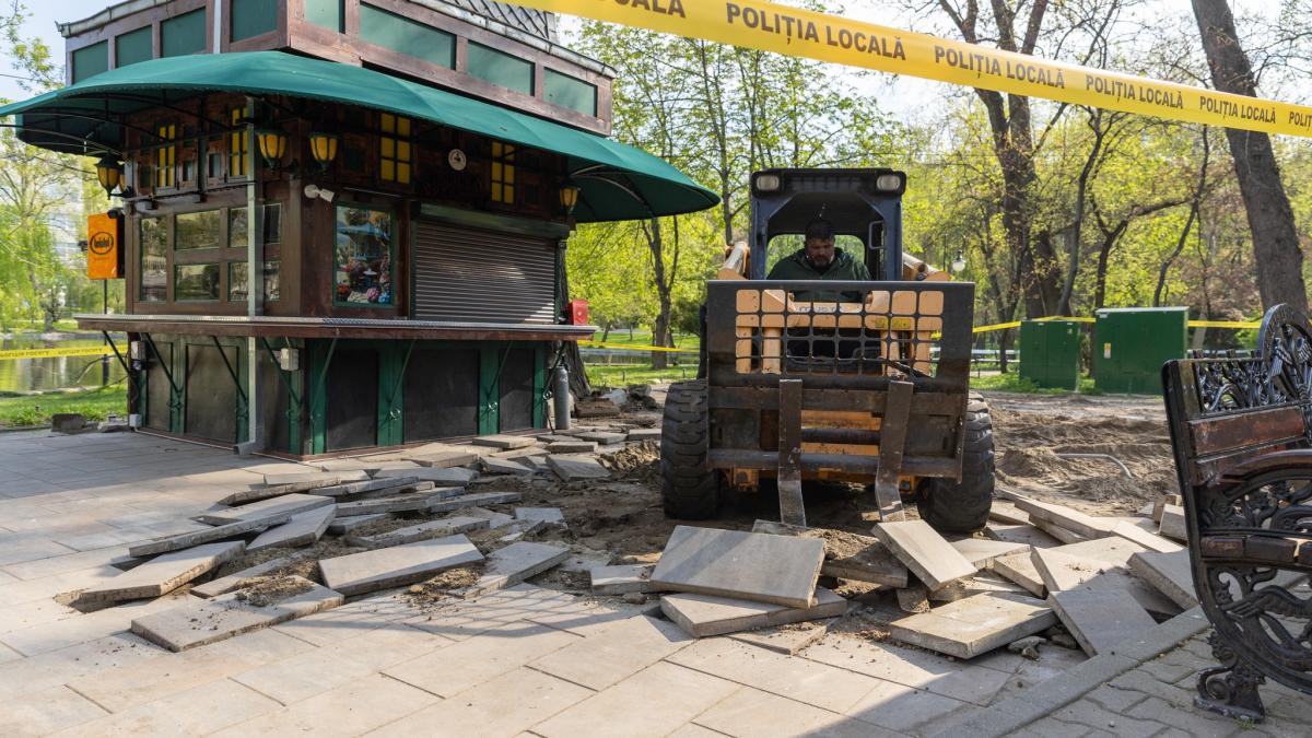 Ciucu, după Cișmigiu, vrea să demoleze și terasele din Herăstrău