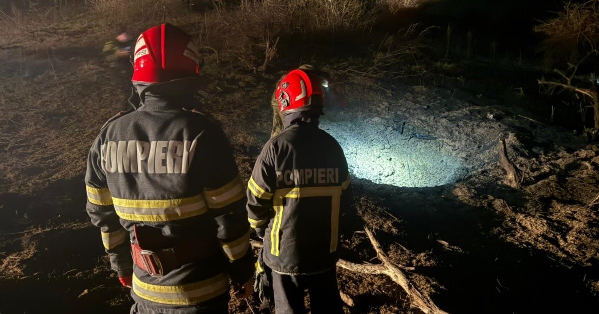 Dronă Rusească, prăbușită în România, lângă Tulcea, după atacuri în Ucraina