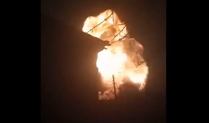 Incendiu major la portul Tuapse, Krasnodar, după atac cu drone