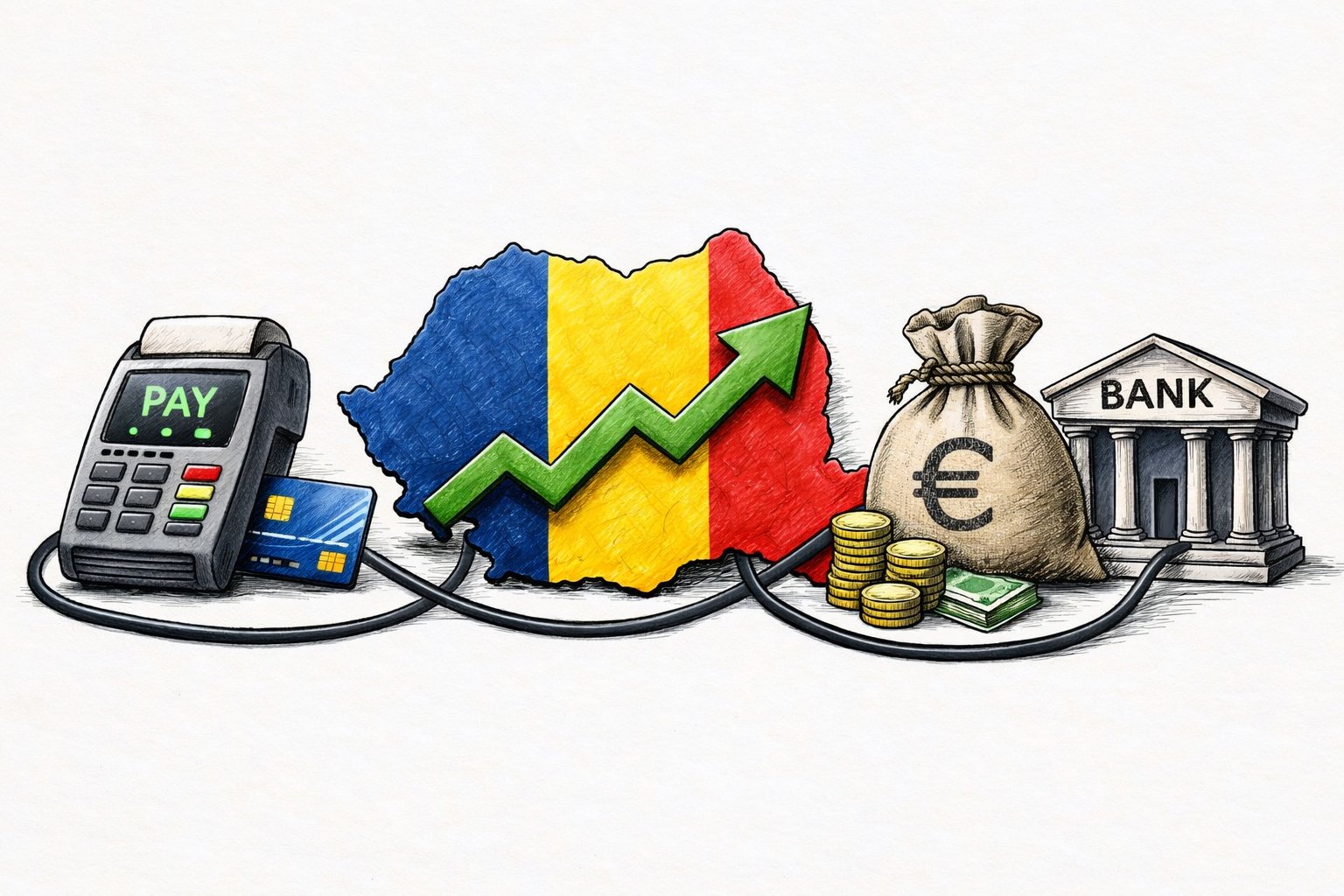 România a devenit un teren din ce în ce mai favorabil pentru dezvoltarea fintech-urilor, chiar dacă piața locală nu se compară în mărime sau bogăție cu alte state europene