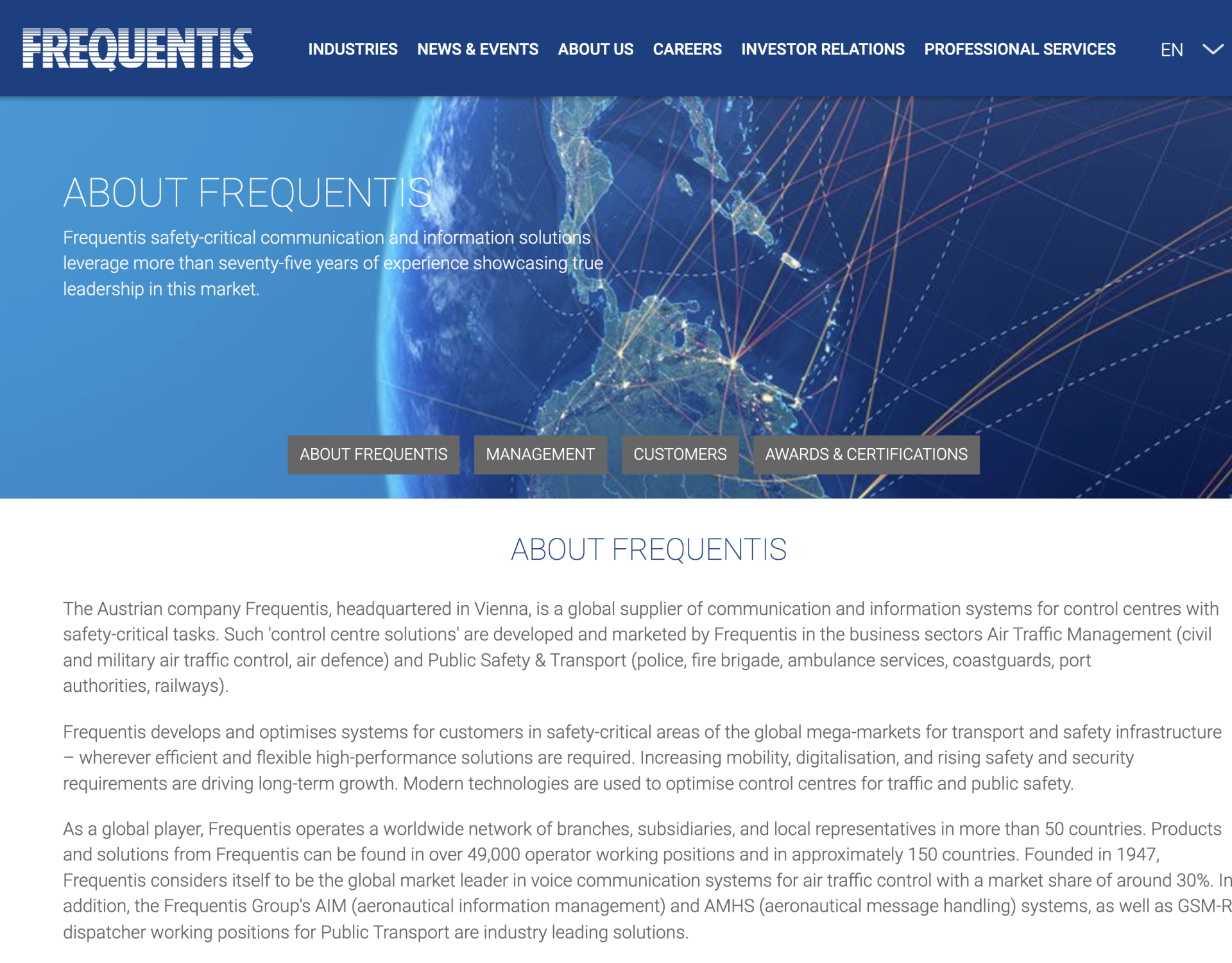 Frequentis România a încheiat 2025 cu o cifră de afaceri de 95 milioane de lei Frequentis România, subsidiara locală a grupului austriac Frequentis AG specializat în dezvoltarea de software pentru managementul traficului aerian și siguranță publică, anunță rezultate financiare constructive pentru anul trecut