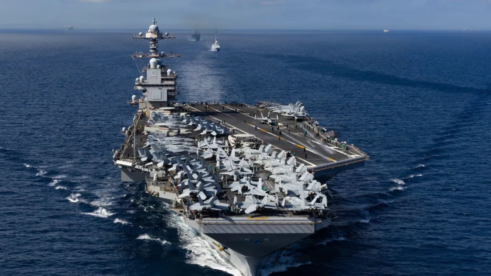 Record pentru USS Gerald R. Ford: Ce nu s-a mai văzut din Războiul din Vietnam