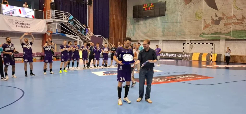 Fritz, huiduit la finala Cupei României la handbal la Timișoara