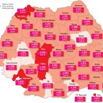 Harta salariilor în 2026: 4 județe, cu venituri sub cele de anul trecut
