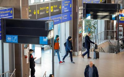 București: Aeroportul Henri Coandă modernizează ascensoarele și pasarelele