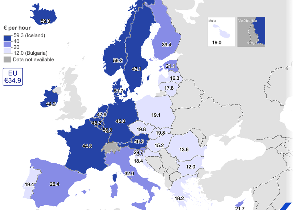 Românii muncesc mai mult, dar câștigă puțin: EUROSTAT trage un semnal de alarmă