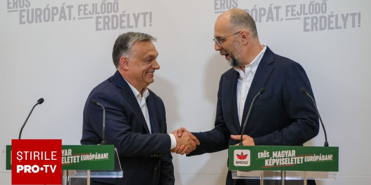 Kelemen Hunor, umăr lângă Orban în ultima zi de campanie. „Șeful ardelenilor”