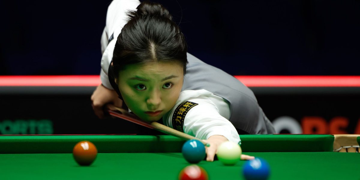Bai Yulu, istorie pură la Mondialul de snooker: Prima femeie cu performanța asta!