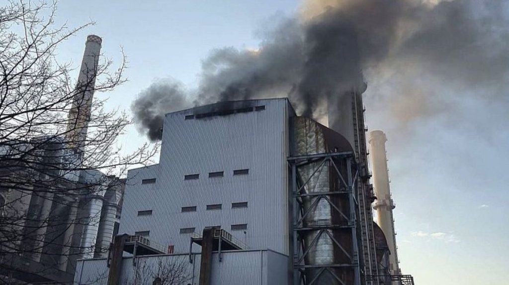 Incendiu la Termocentrala Rovinari: Producția de energie, OPRITĂ