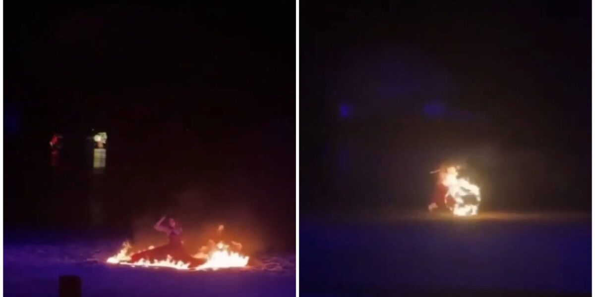 Dansatoare, în flăcări pe scenă: Gestul salvator care i-a dat viața