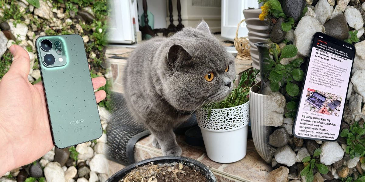 OPPO Reno14 5G, telefon accesibil cu design inedit și autonomie impresionantă