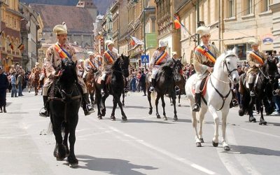 Brașov: Junii se pregătesc de paradă. Vezi restricțiile de circulație