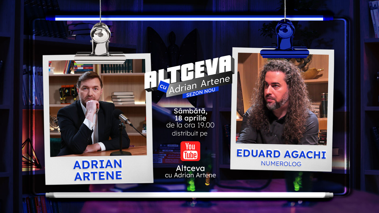 Destin sau numere? Numerologul Eduard Agachi, la „Altceva cu Adrian Artene”